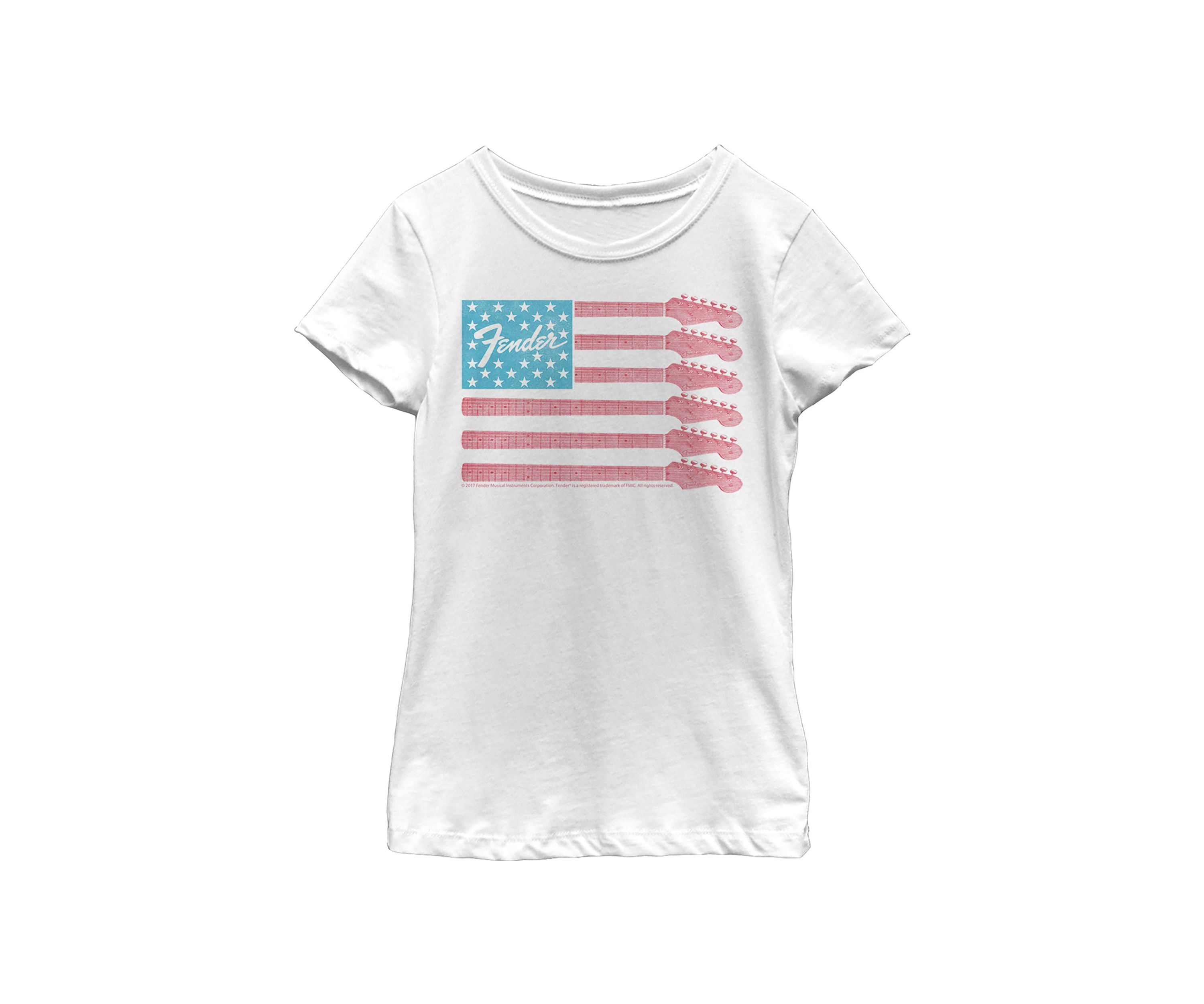 Guitar Flag Graphic T-Shirt