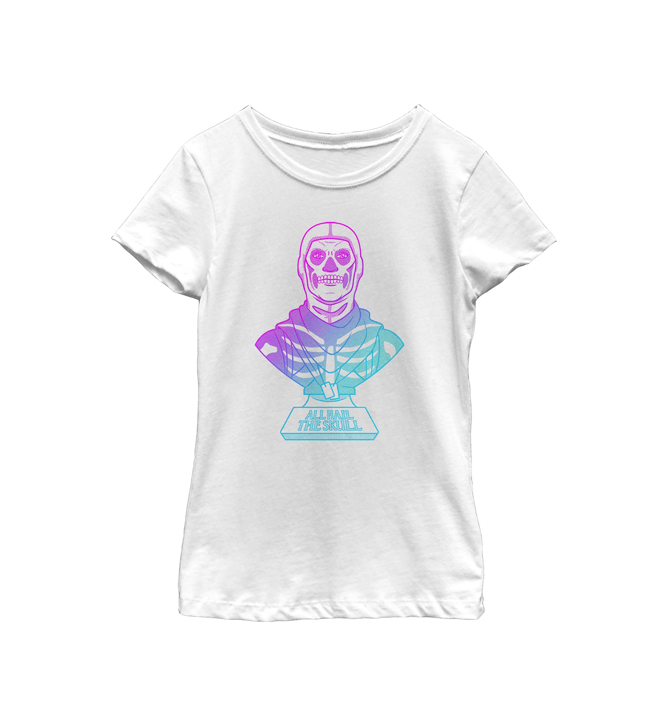 Girls 4-6x Hail Skull Graphic T-Shirt