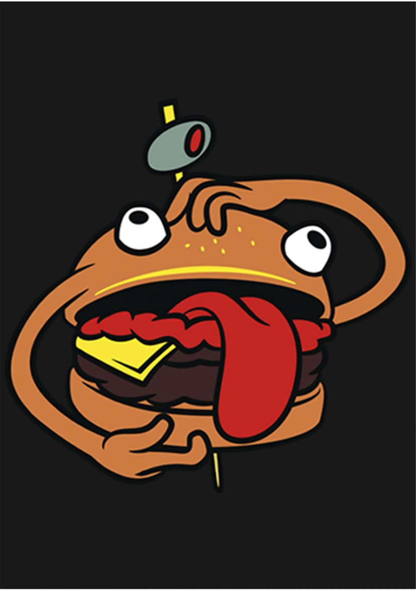 Girls 4-6x Durr Burger Graphic T-Shirt