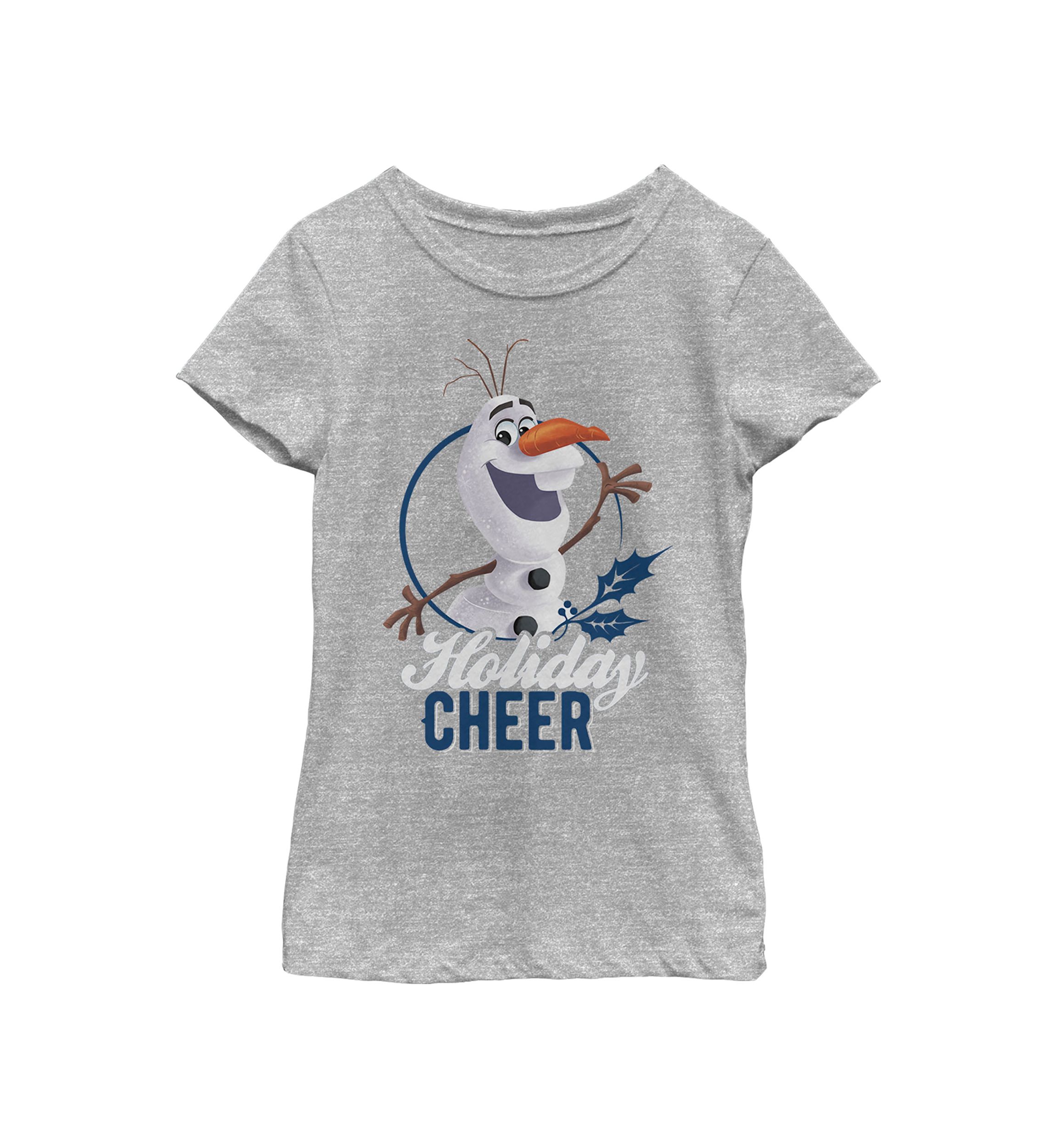 Girls 4-6x Frozen Holiday Cheer Top