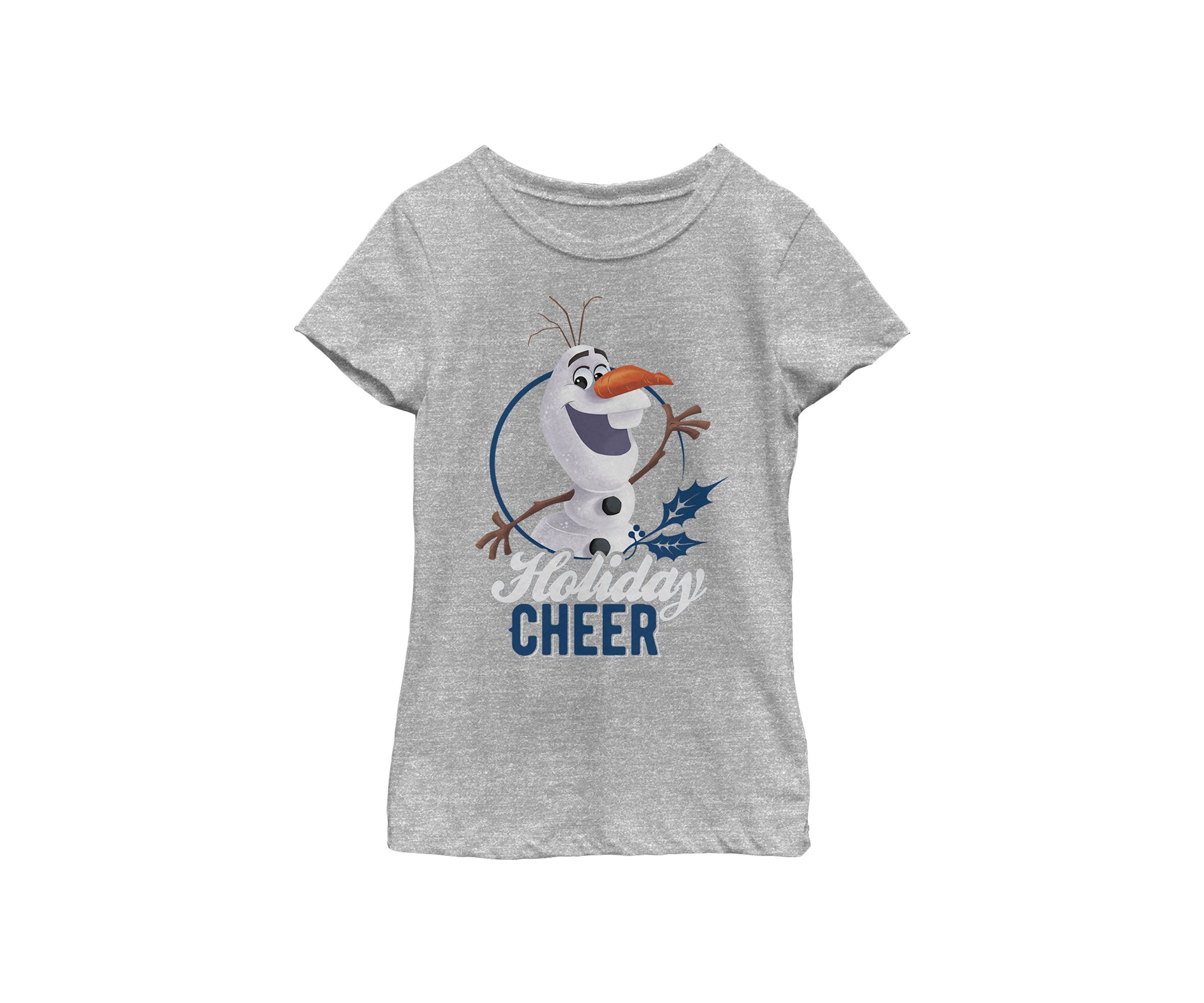 Girls 4-6x Frozen Holiday Cheer Top