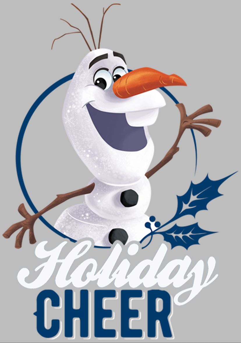 Girls 4-6x Frozen Holiday Cheer Top