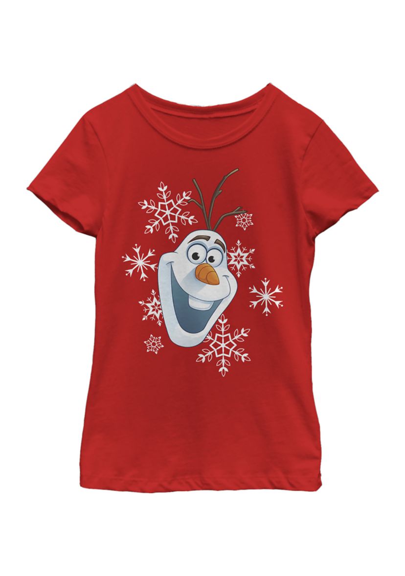 Girls 4-6x Olaf Hat T-Shirt 