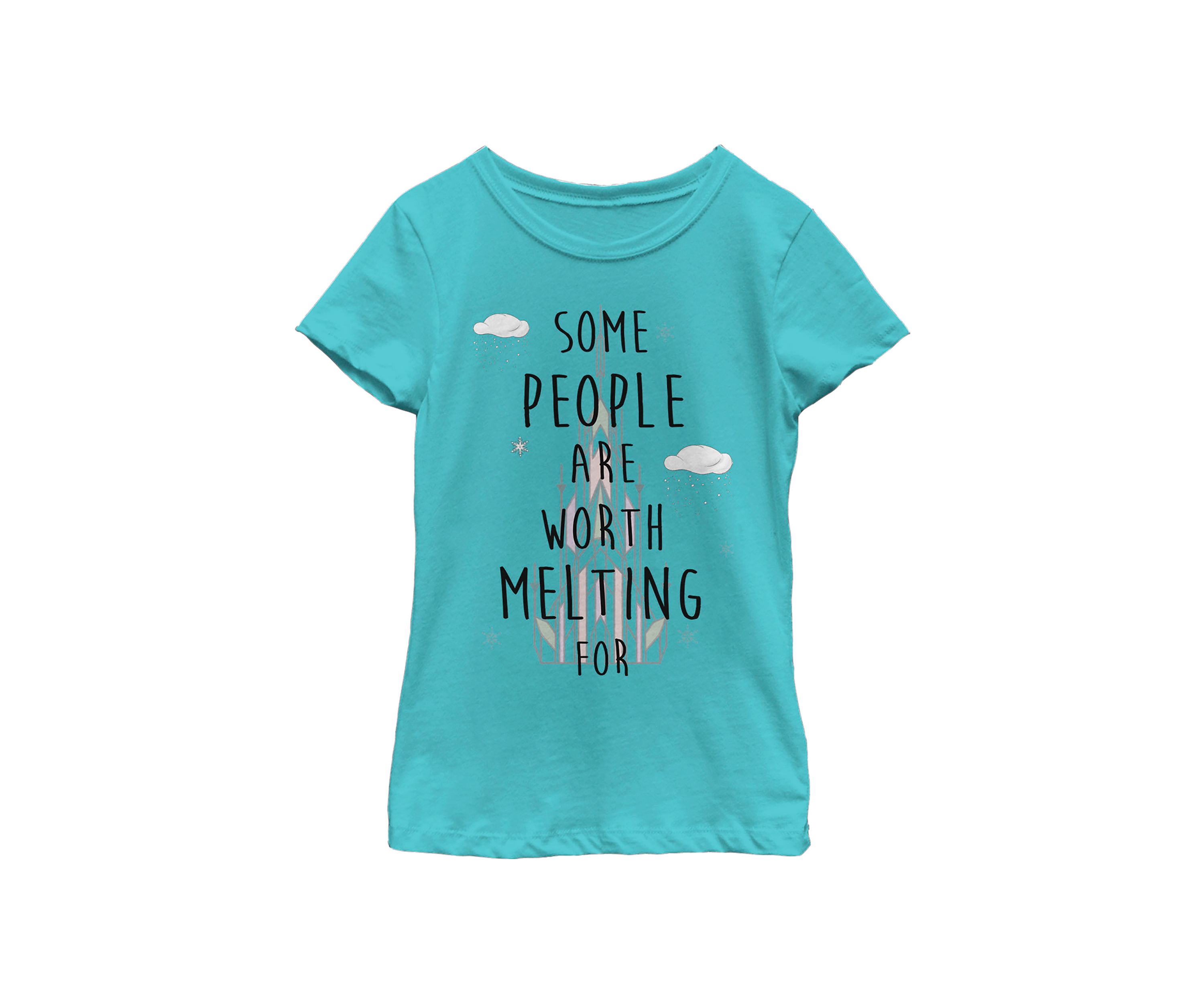 Girls 4-6x Frozen Melting Snow Graphic T-Shirt