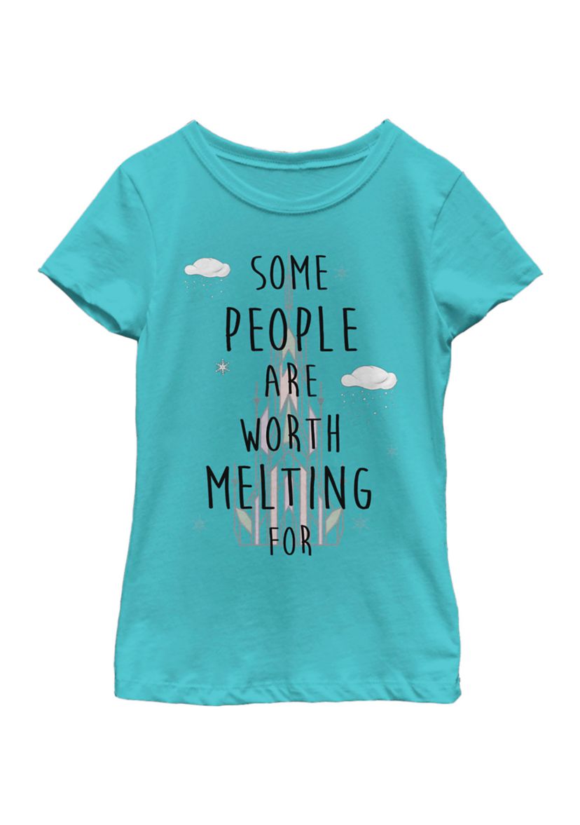 Girls 4-6x Frozen Melting Snow Graphic T-Shirt