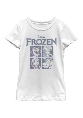 Disney Frozen Girls 7-16 Ice Cubes Graphic T-Shirt, White, XSmall