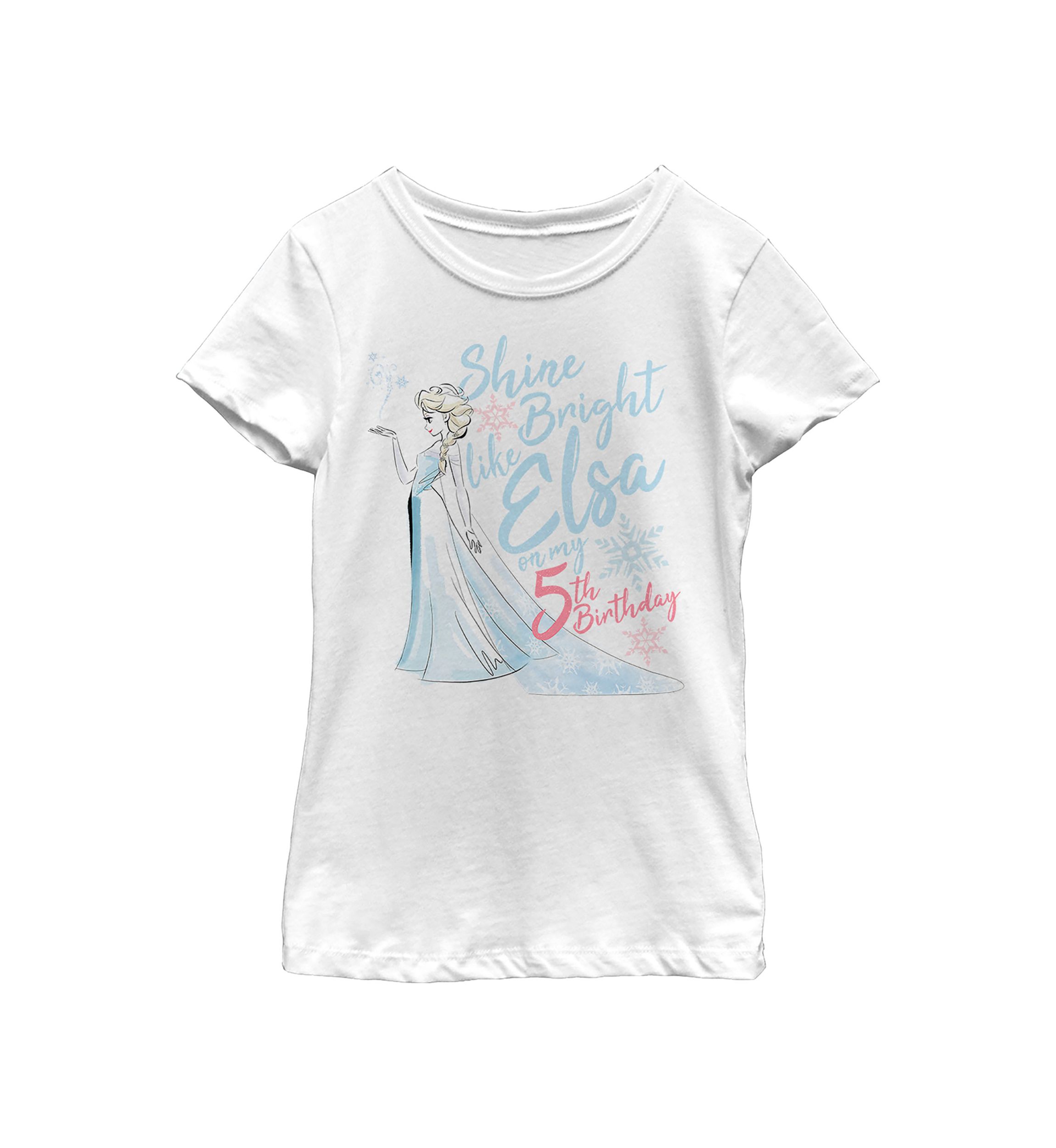 Girls 7-16 Birthday Queen Five Graphic T-Shirt 