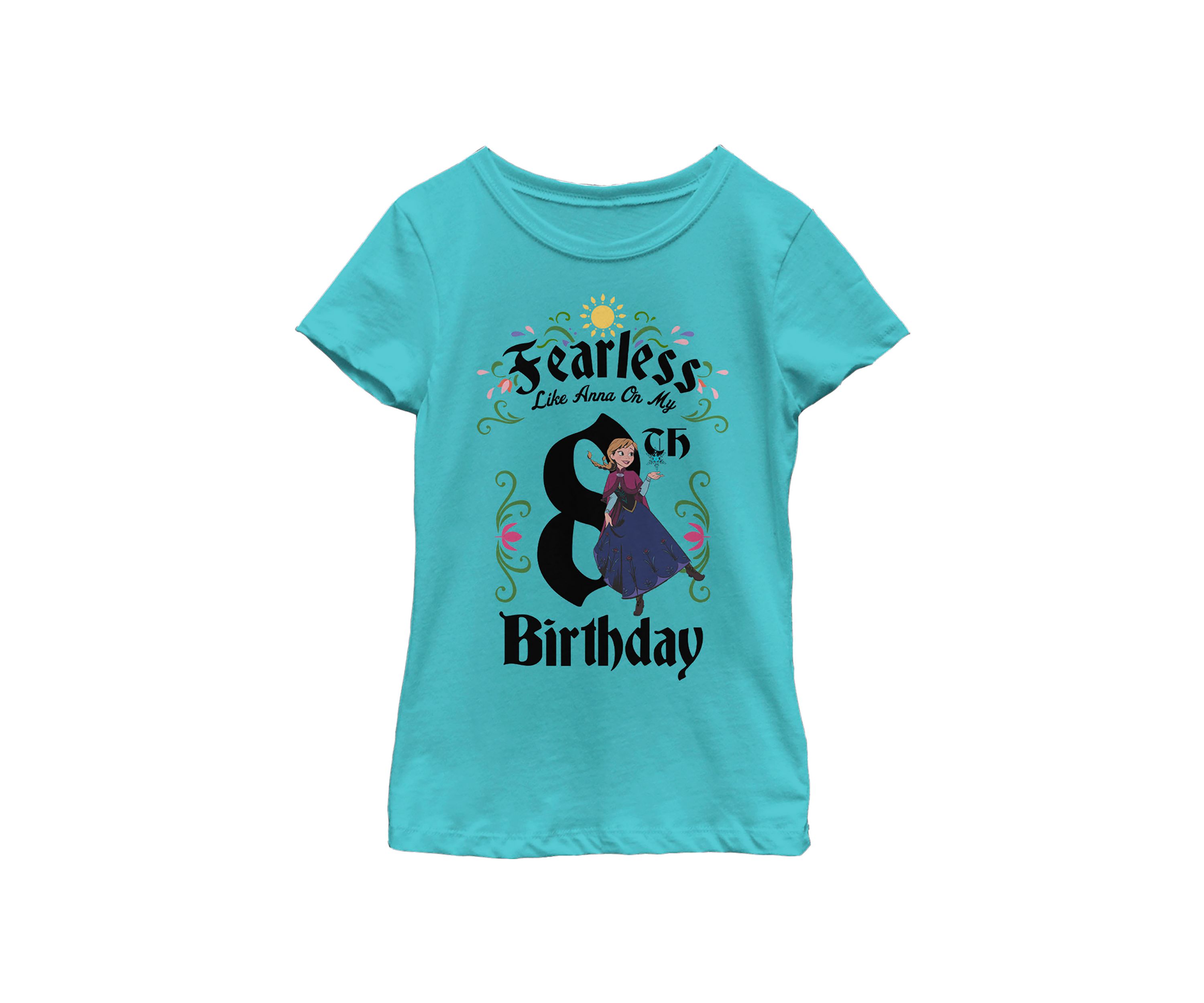 Girls 7-16 Anna Birthday 8 Graphic T-Shirt