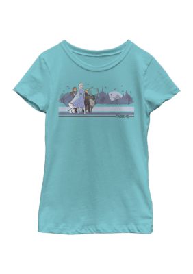 Disney Frozen Girls 7-16 F2 Group Graphic T-Shirt