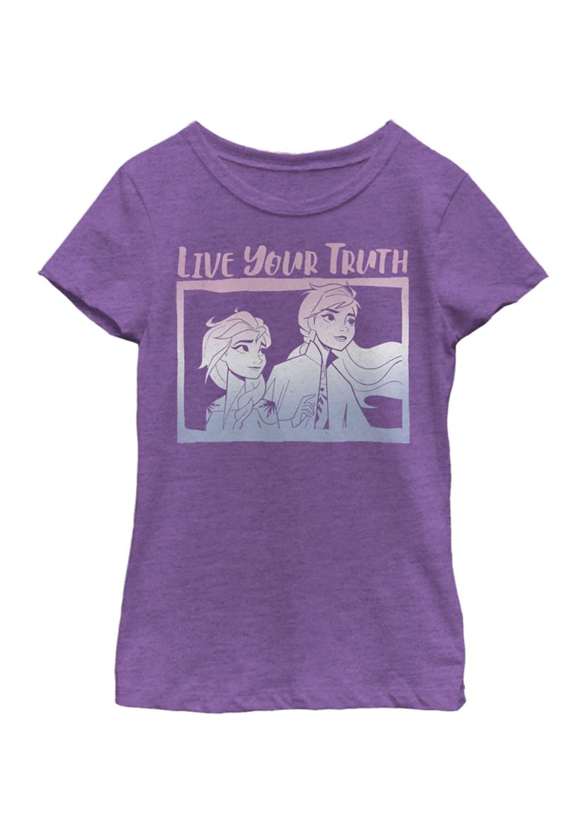 Girls 7-16 Live Your Truth Graphic T-Shirt