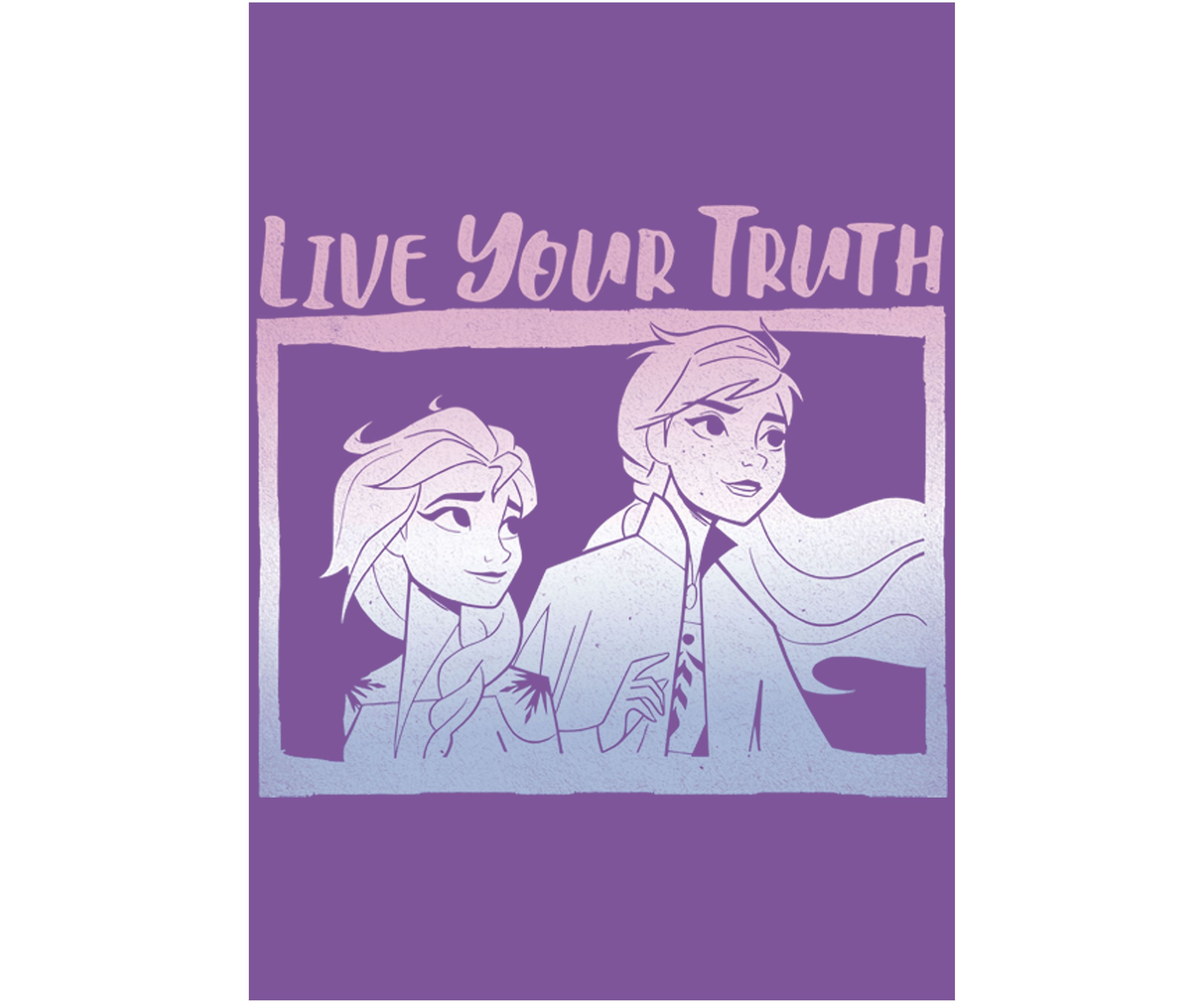 Girls 7-16 Live Your Truth Graphic T-Shirt
