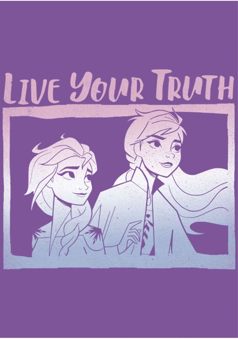 Girls 7-16 Live Your Truth Graphic T-Shirt