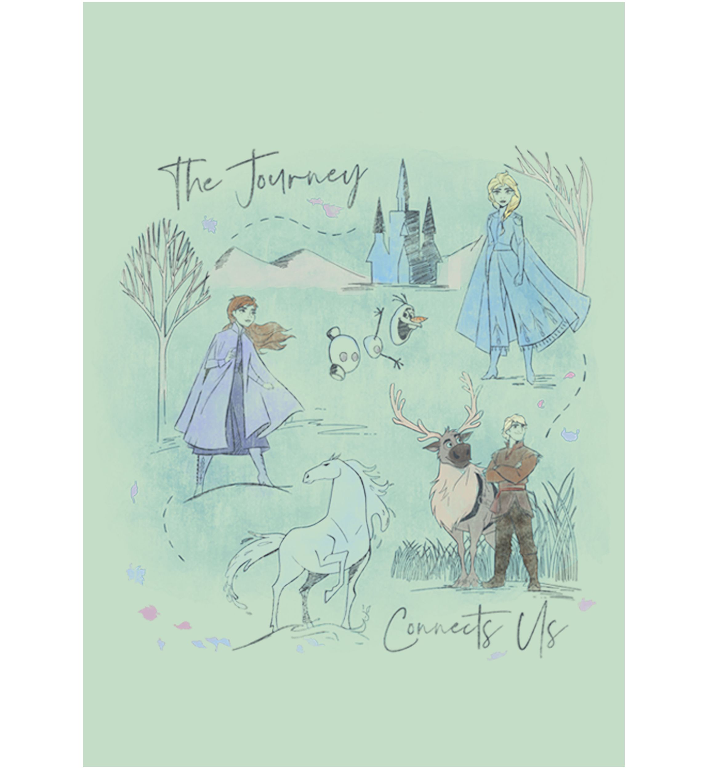 Girls 7-16 Arendelle Journey Graphic T-Shirt