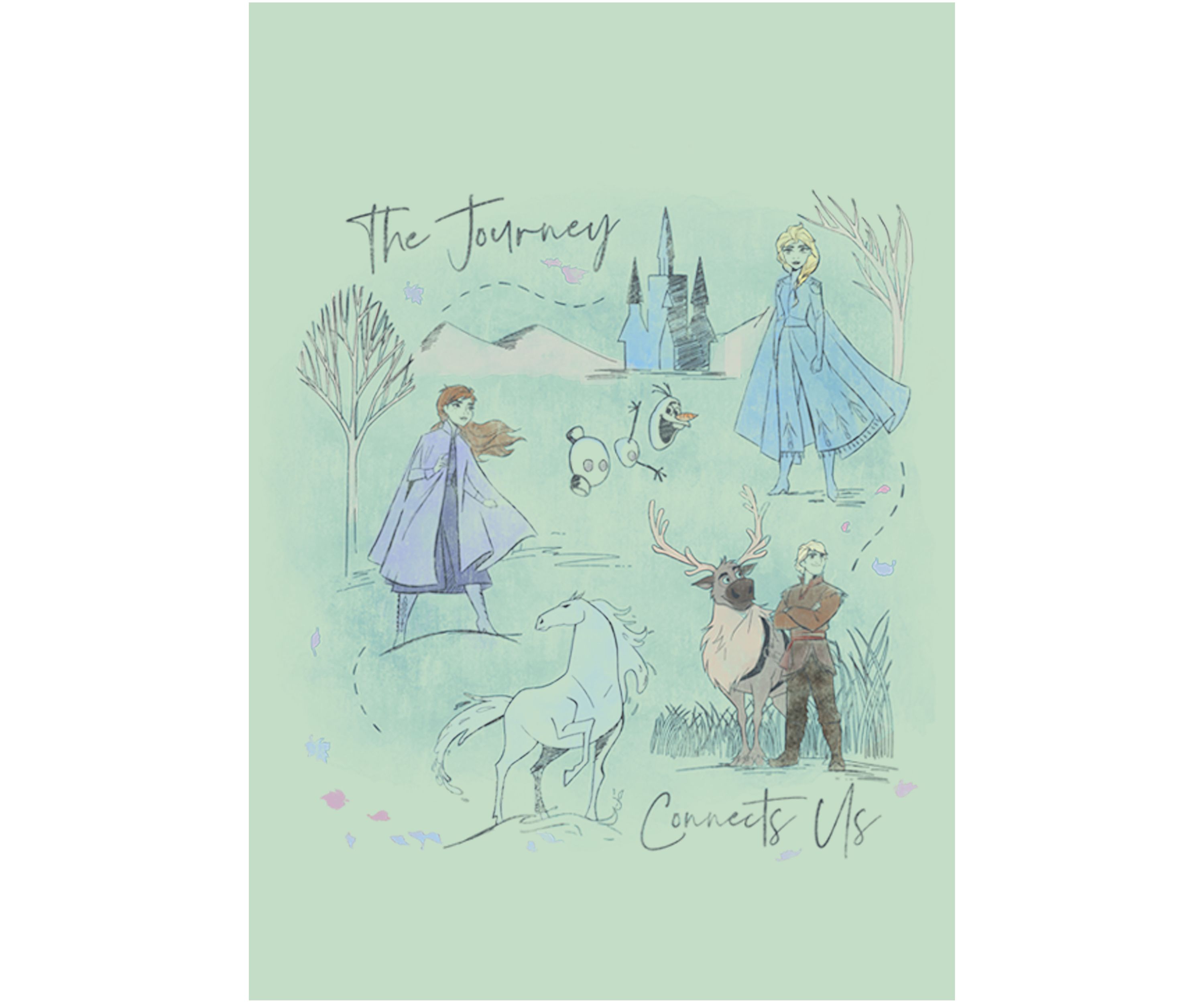 Girls 7-16 Arendelle Journey Graphic T-Shirt