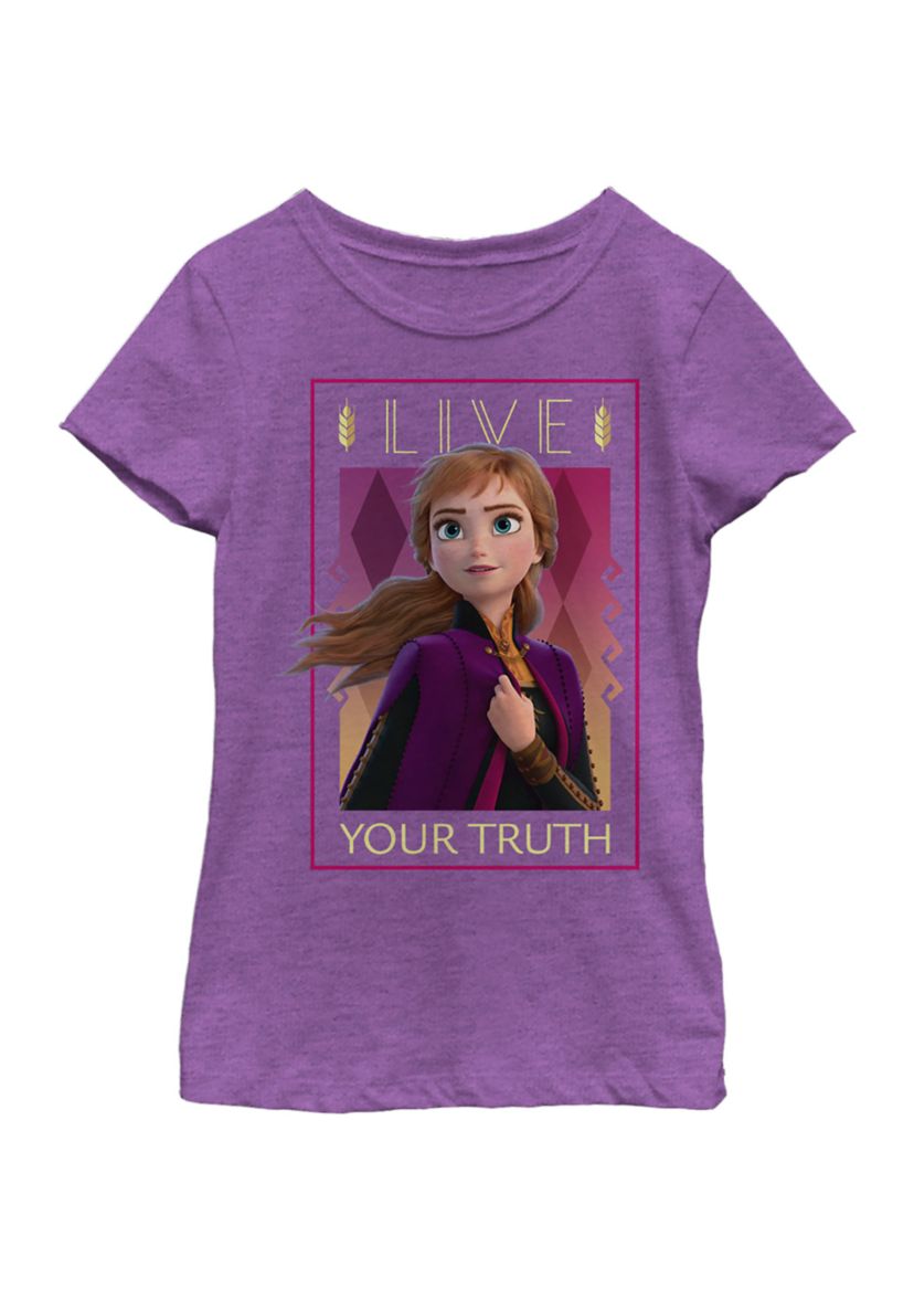 Girls 7-16 Anna Lives Truth Graphic T-Shirt