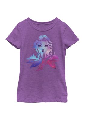 Disney Frozen Girls 7-16 Elsa Seasons Graphic T-Shirt