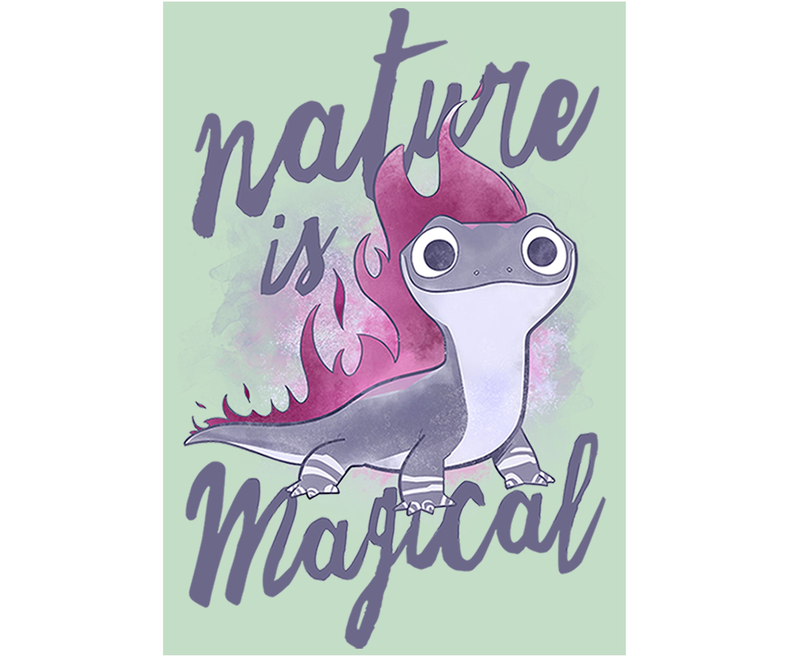 Girls 4-6x  Nature Salamander Graphic T-Shirt