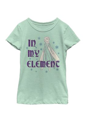 Disney Frozen Girls 7-16 Elsa Element Graphic T-Shirt