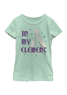 Disney Frozen Girls 7-16 Elsa Element Graphic T-Shirt