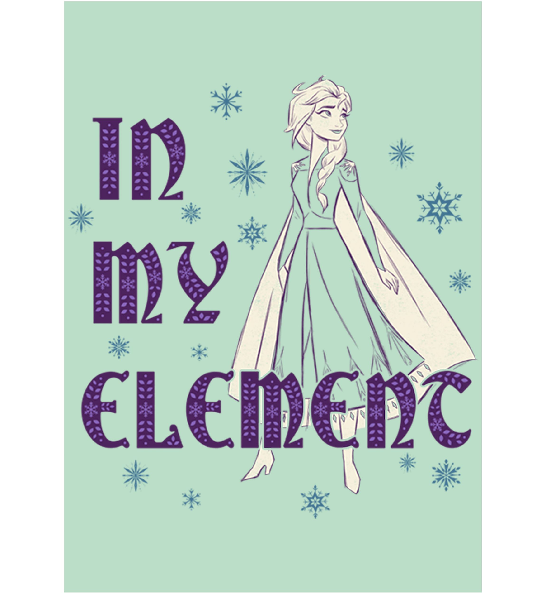 Girls 7-16 Elsa Element Graphic T-Shirt