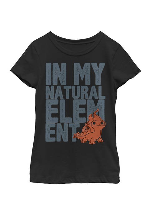 Disney® Frozen Girls 4-6x Element Block Graphic T-Shirt