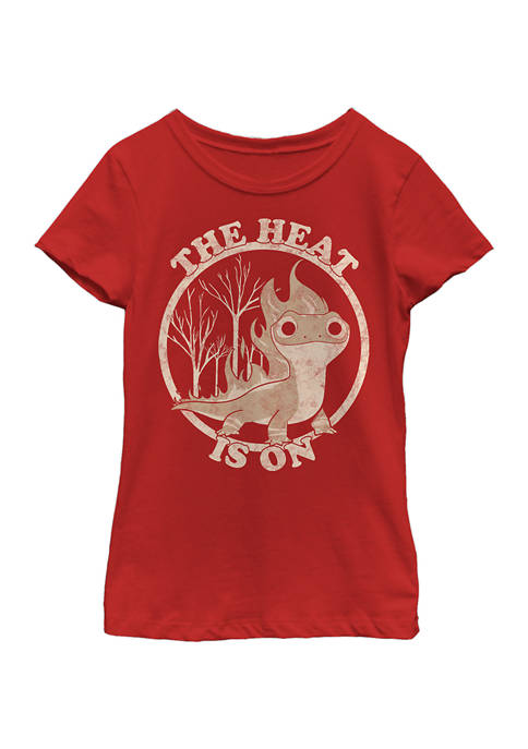 Girls 4-6x Heat Is On Graphic T-Shirt