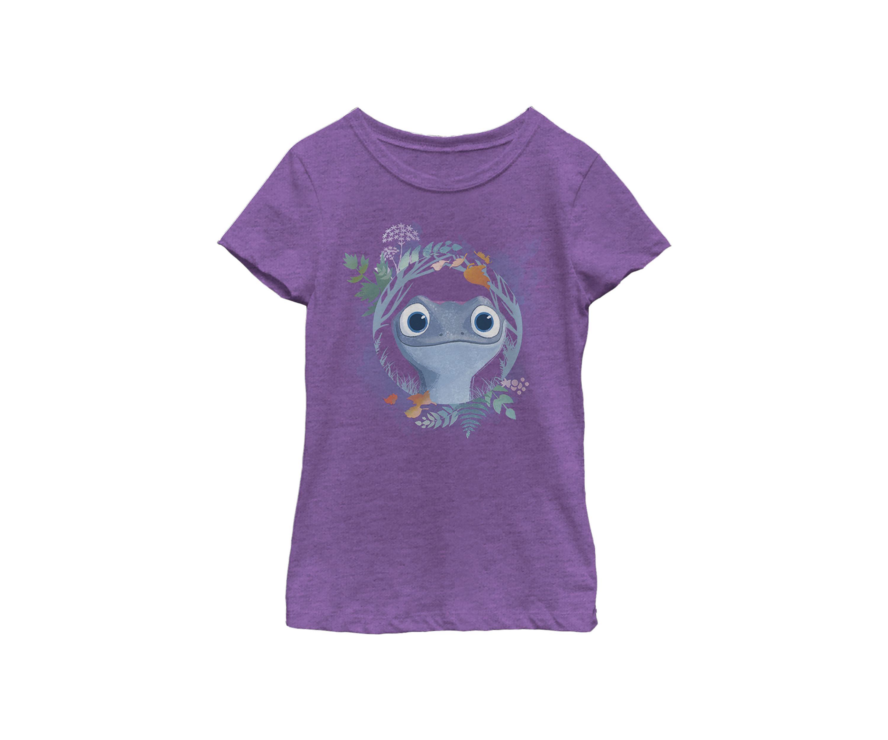 Girls 4-6x  Watercolor Salamander Graphic T-Shirt