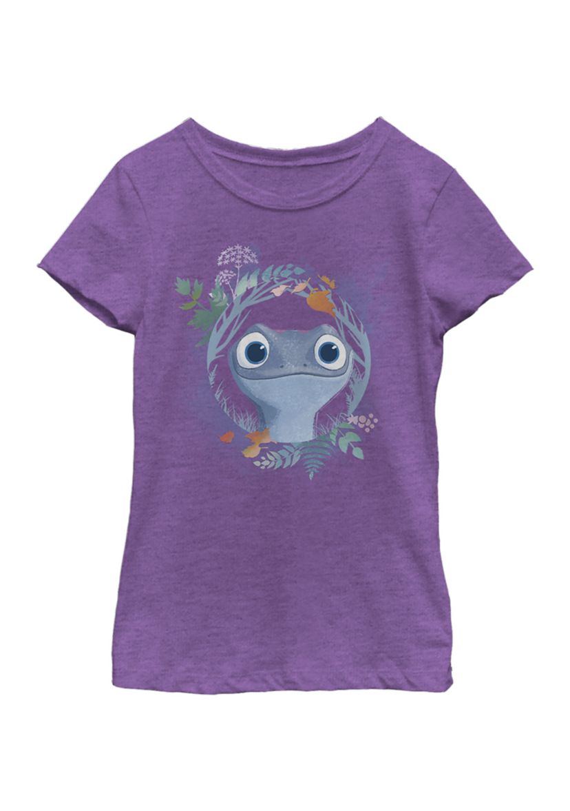 Girls 4-6x  Watercolor Salamander Graphic T-Shirt