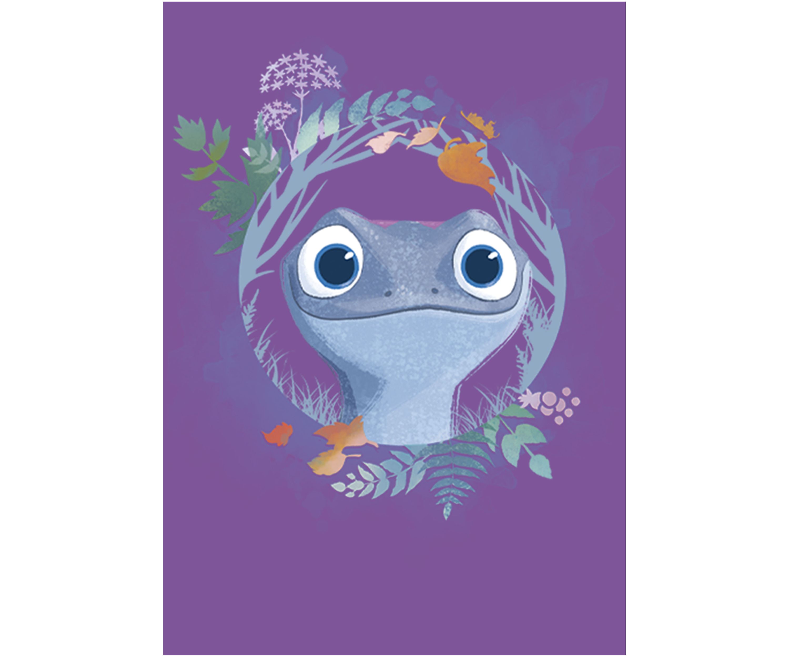 Girls 4-6x  Watercolor Salamander Graphic T-Shirt