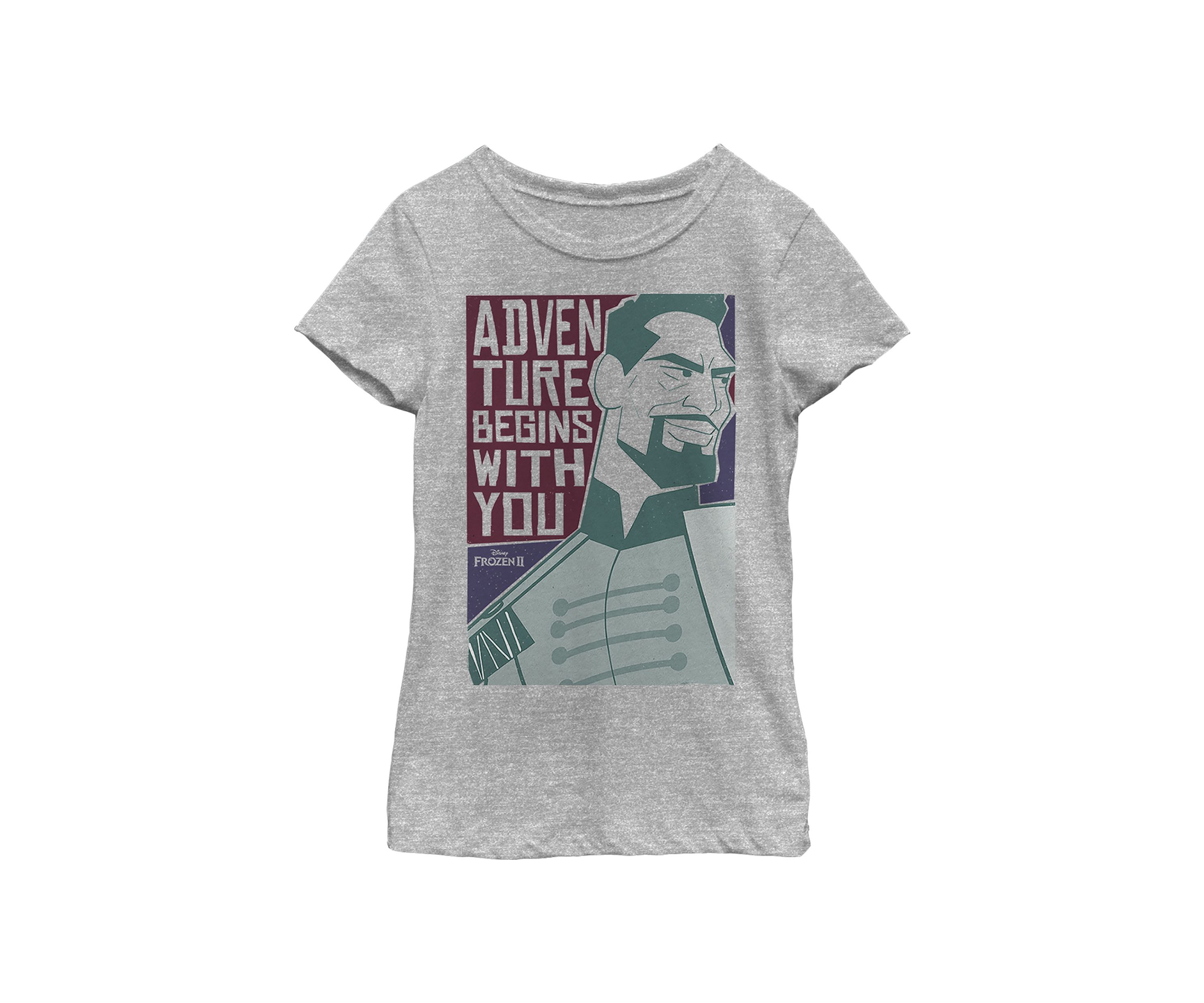 Girls 4-6x Mattias Woodcut Graphic T-Shirt