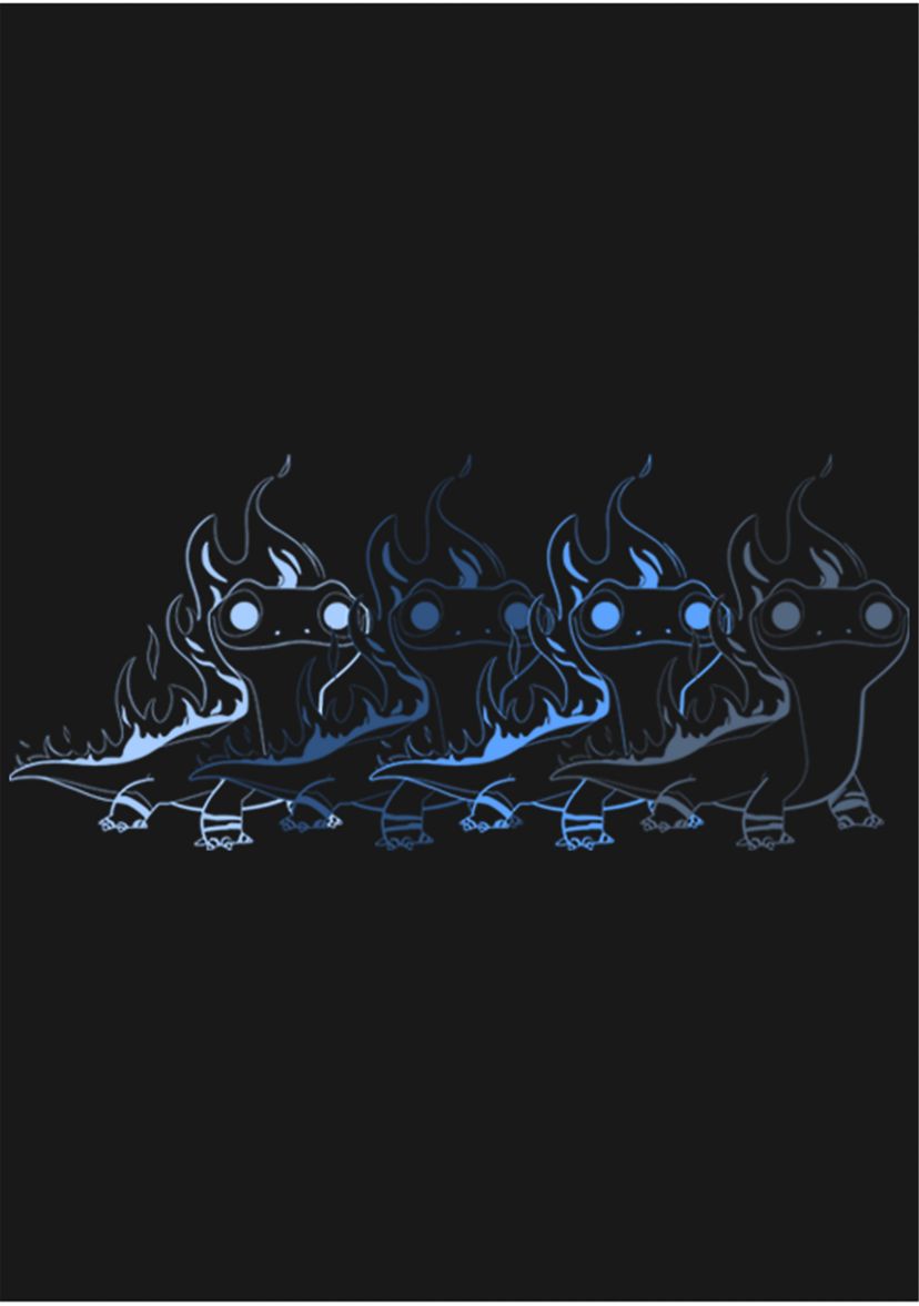 Girls 4-6x  Salamander Graphic T-Shirt