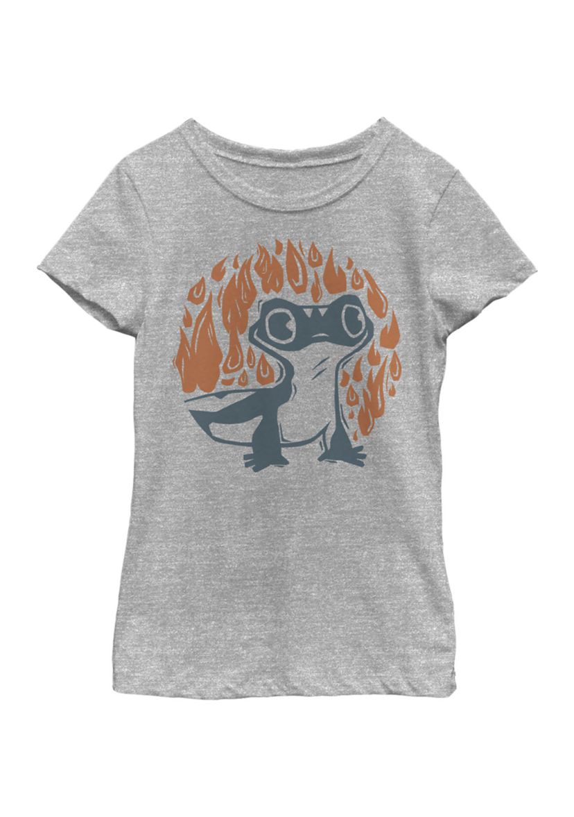 Girls 4-6x  Salamander Circle Graphic T-Shirt