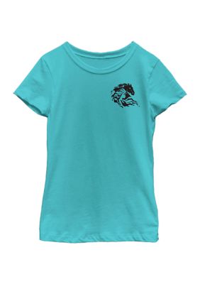 Disney Frozen Girls 7-16 Elsa Water Horse Graphic T-Shirt