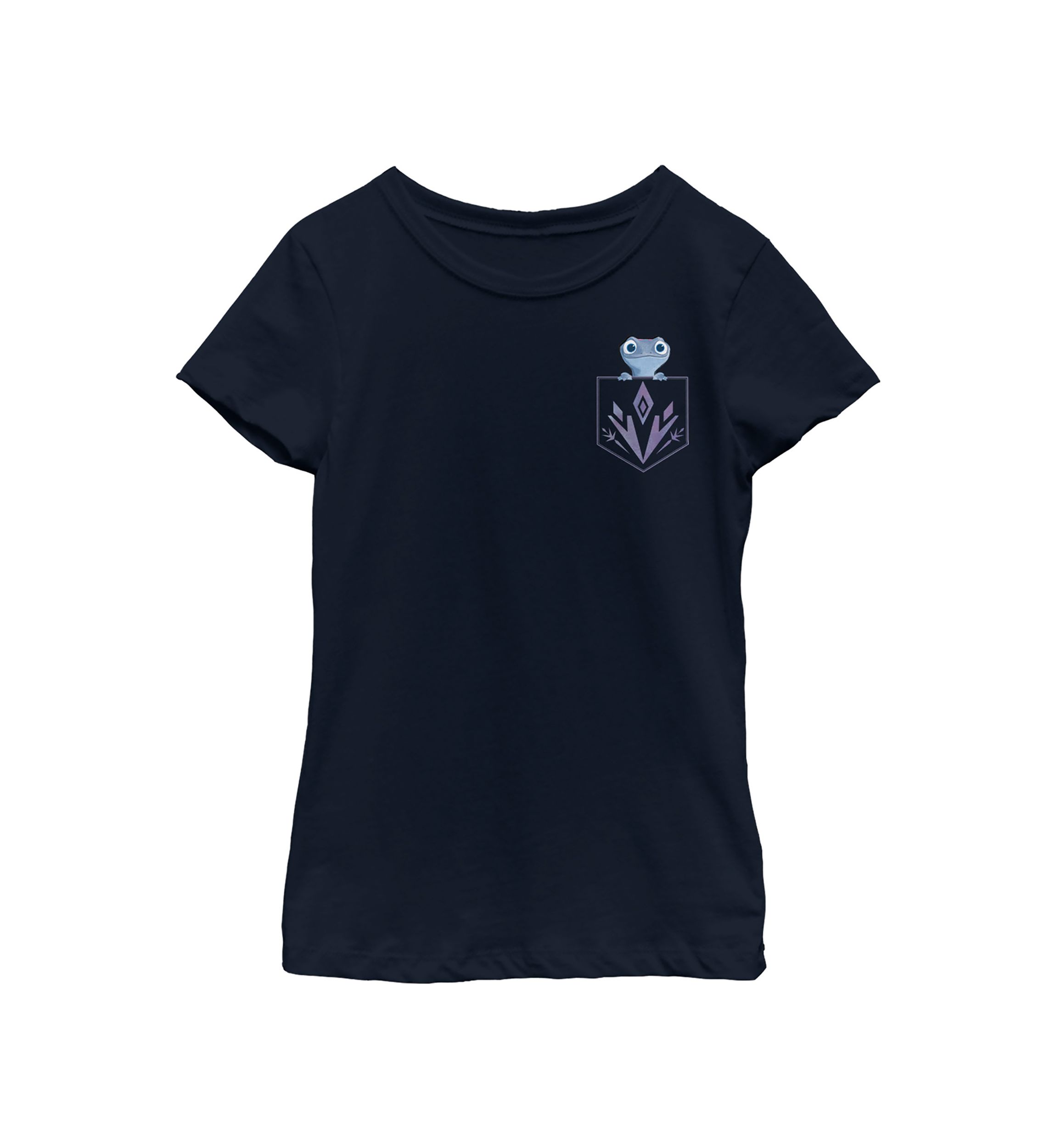 Girls 4-6x  Fire Salamander Pocket Graphic T-Shirt