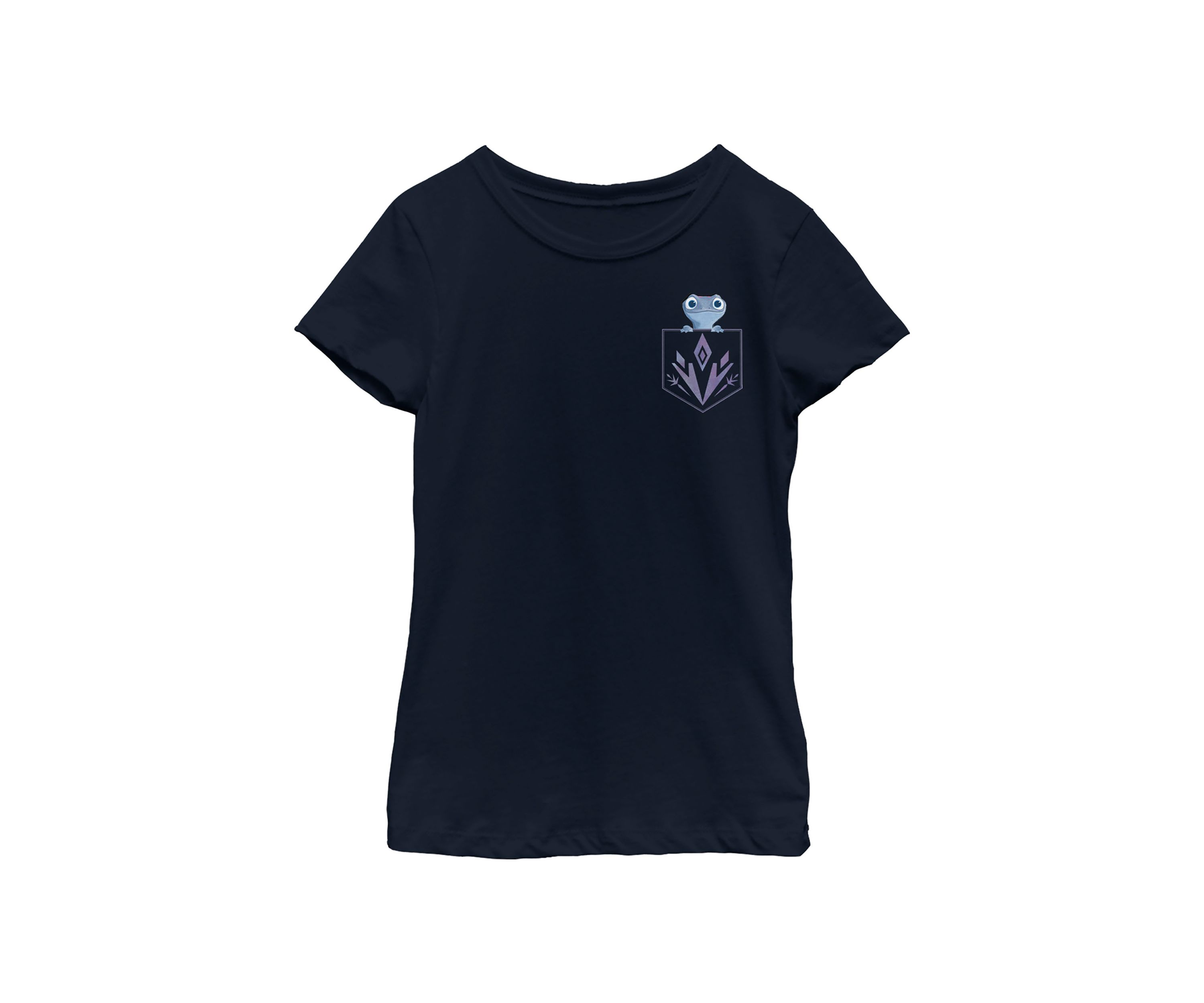 Girls 4-6x  Fire Salamander Pocket Graphic T-Shirt