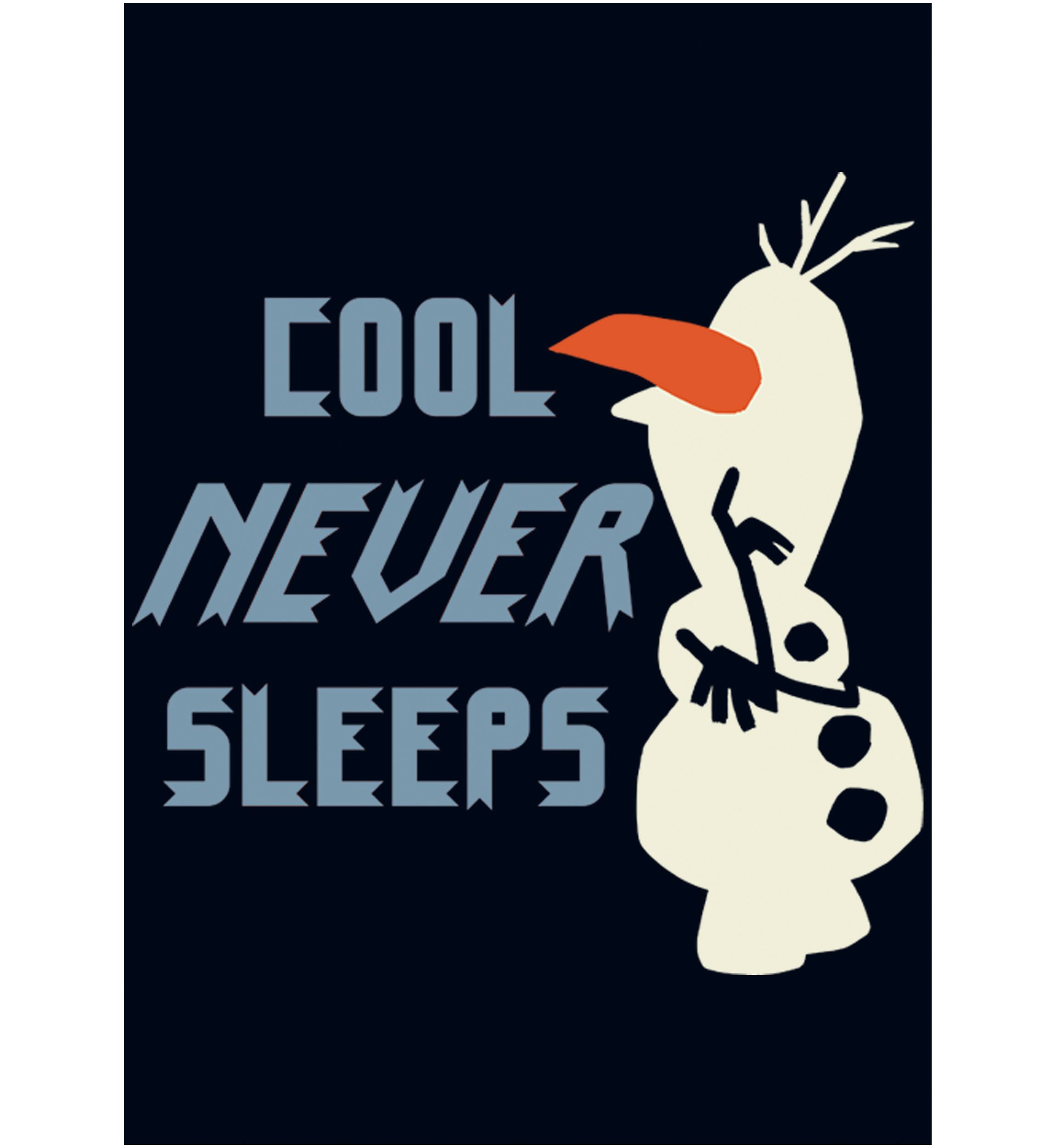 Girls 4-6x  Olaf Never Sleeps Graphic T-Shirt