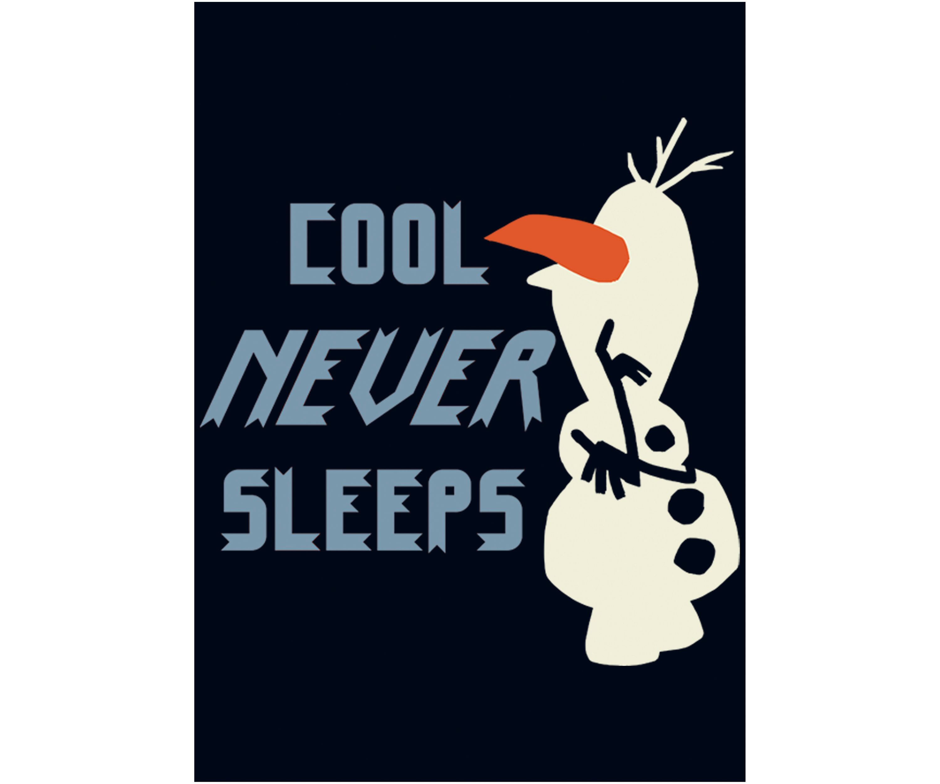 Girls 4-6x  Olaf Never Sleeps Graphic T-Shirt