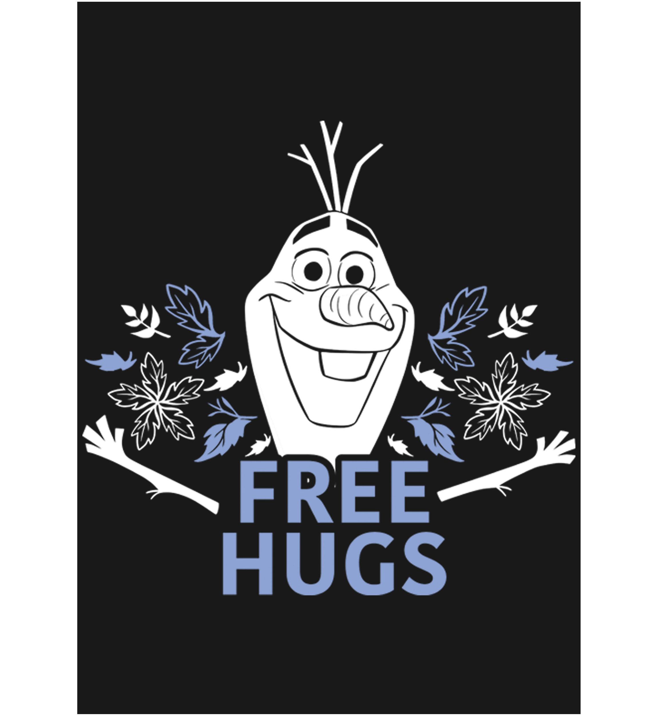Girls 4-6x Free Olaf Hugs Graphic T-Shirt