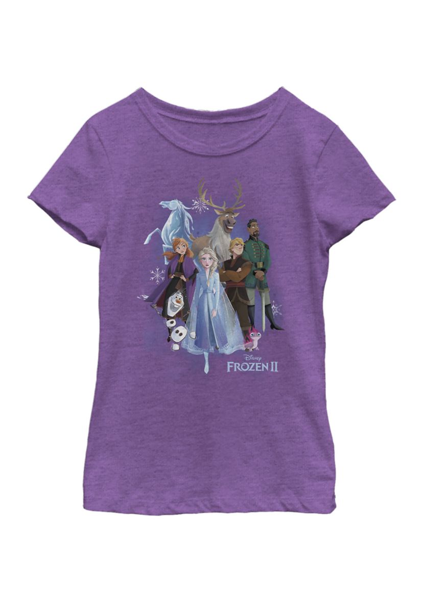 Girls 4-6x  Group Cloud Graphic T-Shirt