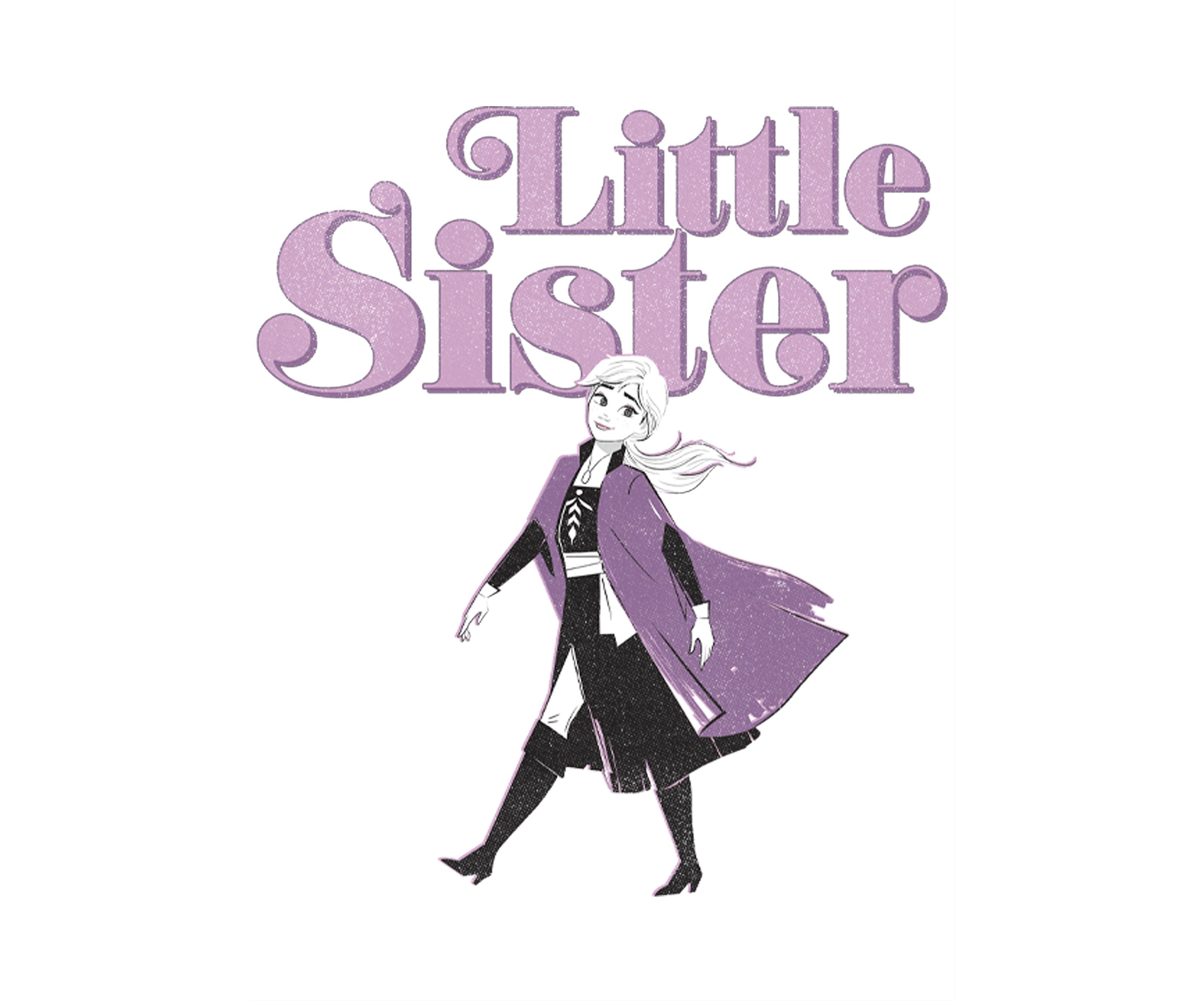 Girls 4-6x  Little Sister Graphic T-Shirt