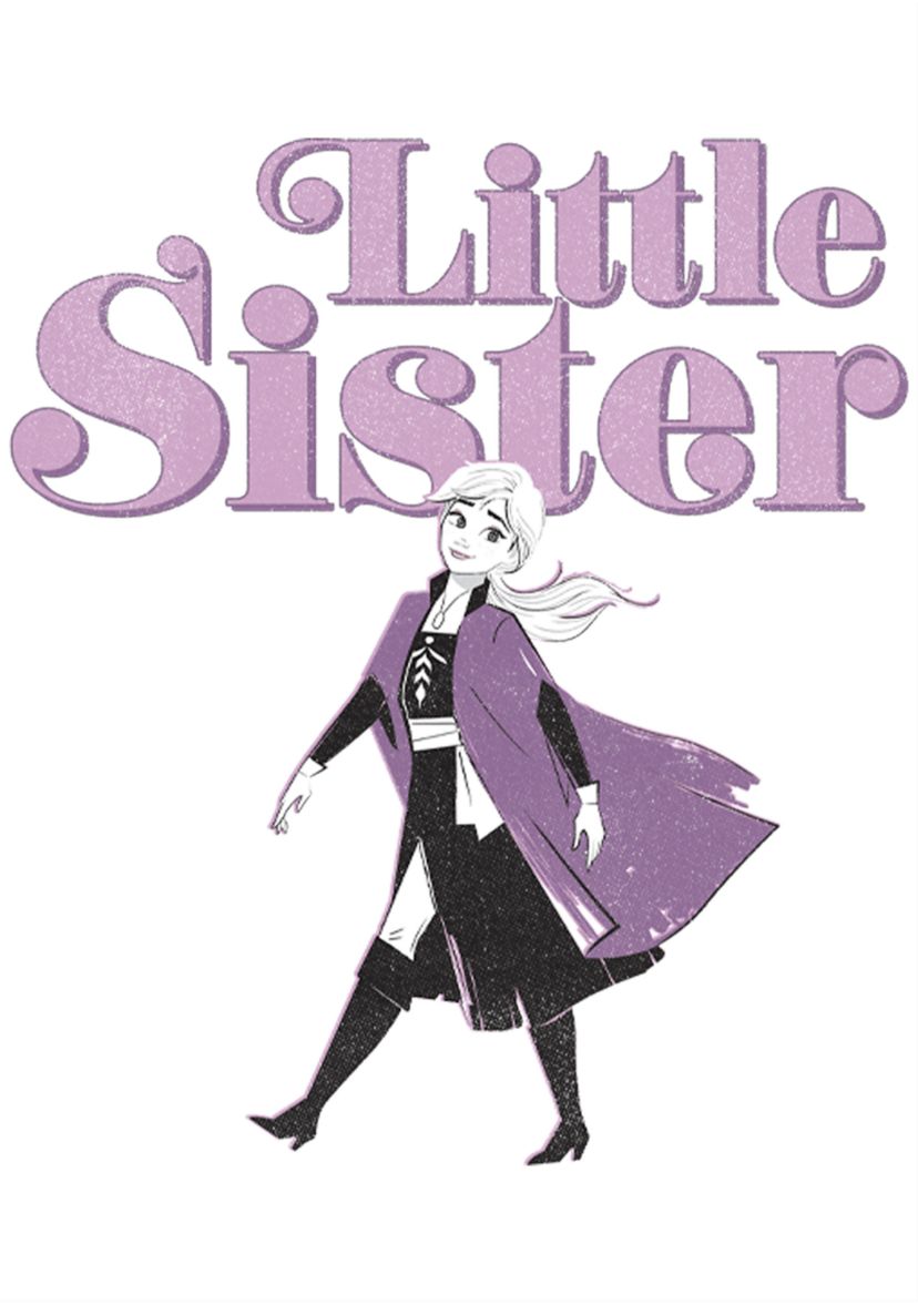 Girls 4-6x  Little Sister Graphic T-Shirt