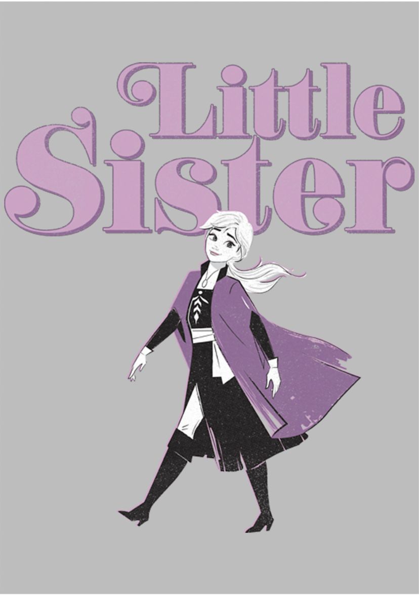Girls 4-6x Little Sister Graphic T-Shirt