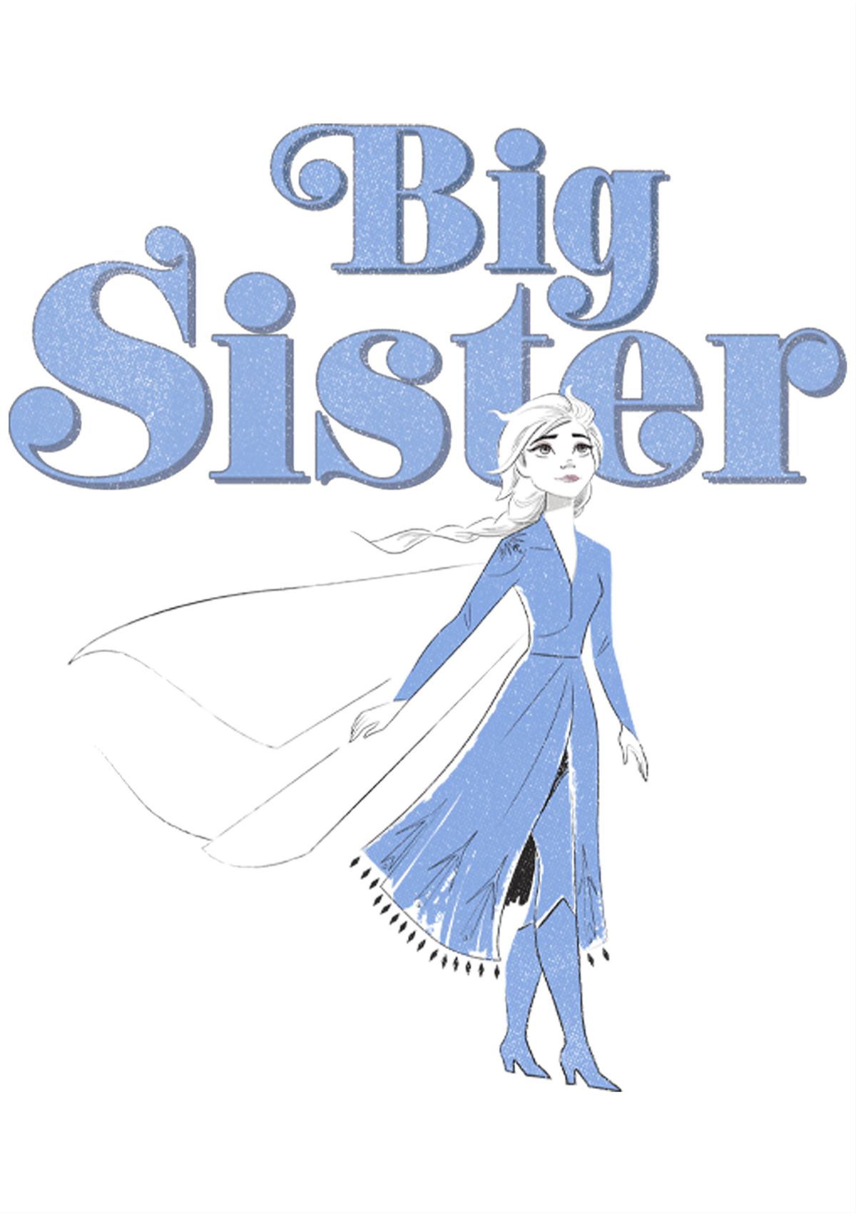 Girls 4-6x Big Sister Graphic T-Shirt