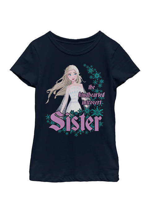 Disney® Frozen Girls 4-6x Kindhearted Sister Graphic T-Shirt