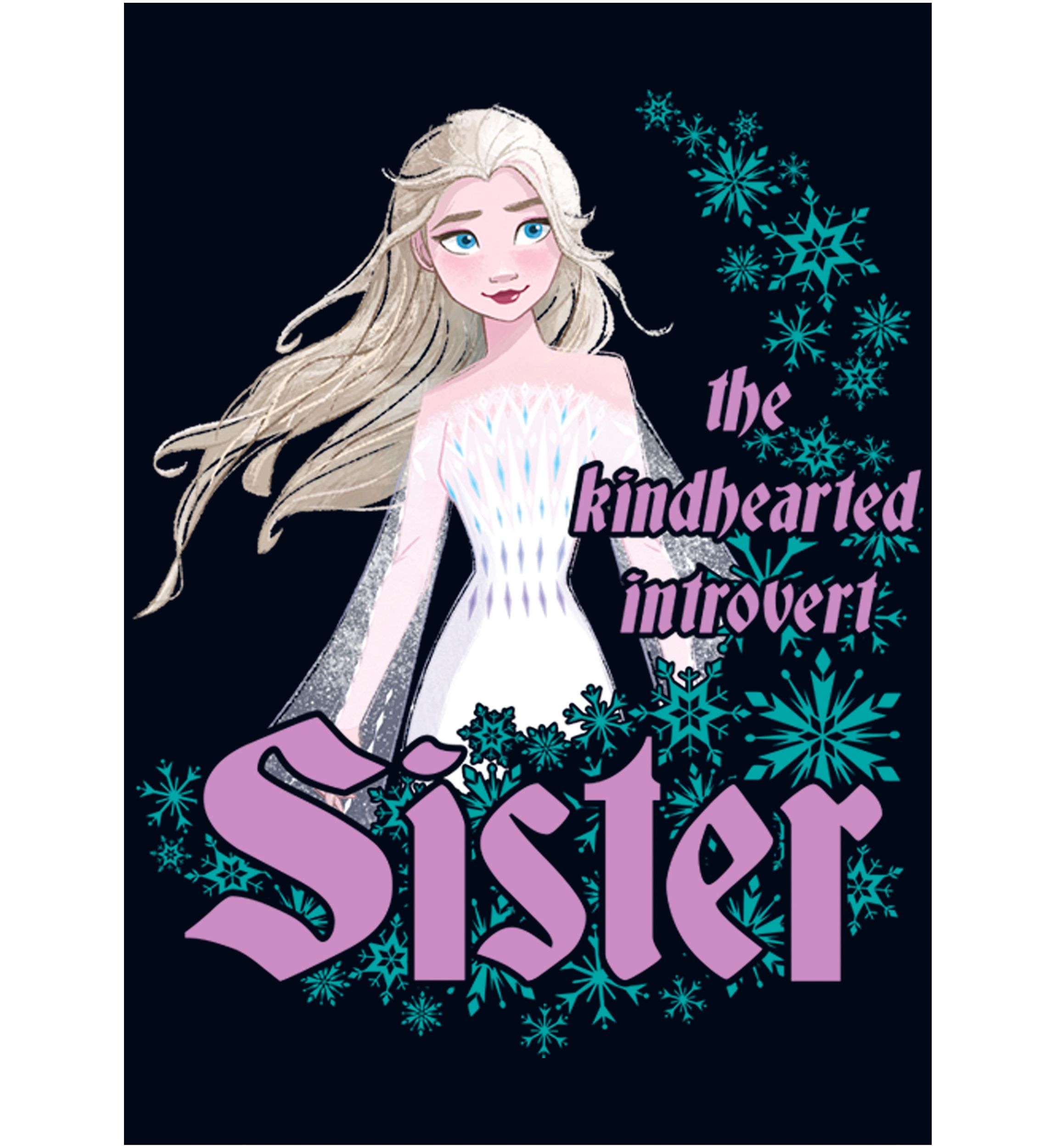 Girls 4-6x Kindhearted Sister Graphic T-Shirt