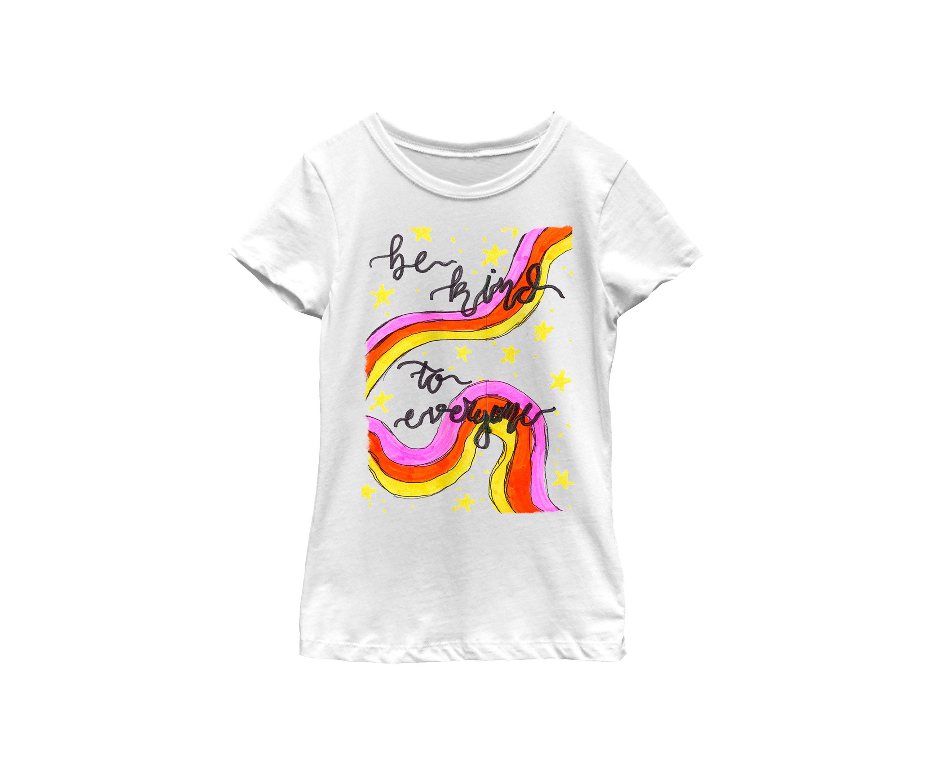 Girls 4-6x  Kidfest Kind Stars Graphic T-Shirt