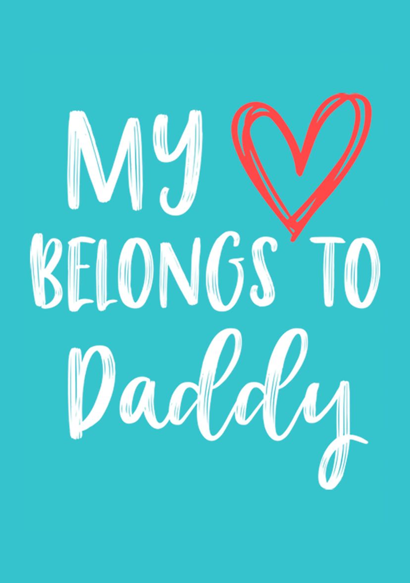 Girls 4-6x Heart Belongs to Daddy T-Shirt
