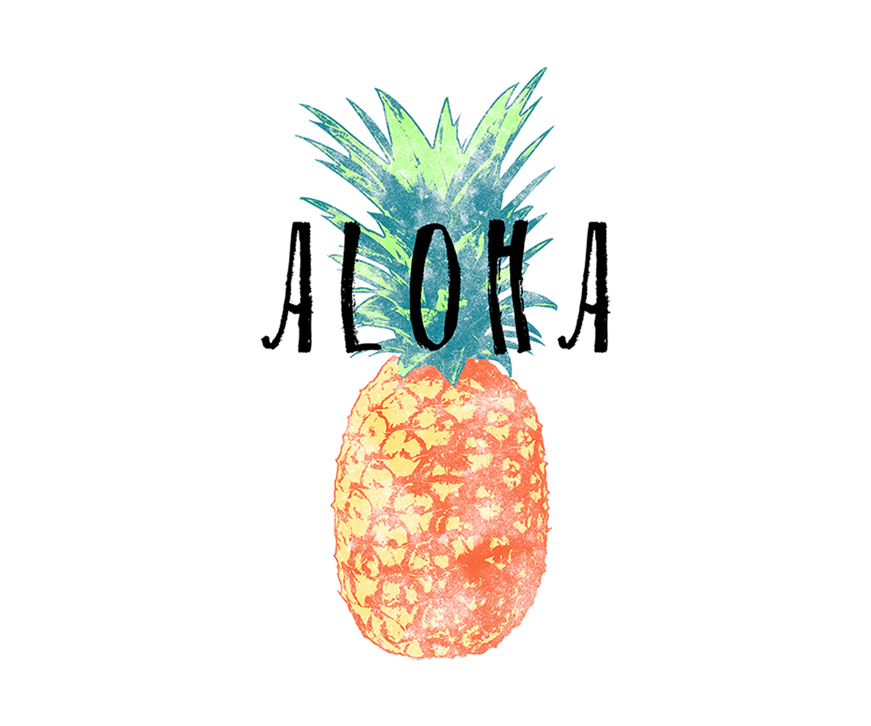 Girls 4-6x Aloha T-Shirt