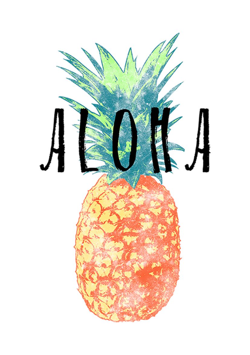 Girls 4-6x Aloha T-Shirt