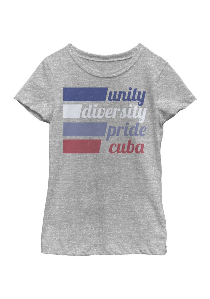 Girls 4-6x Cuba Unity Graphic T-Shirt